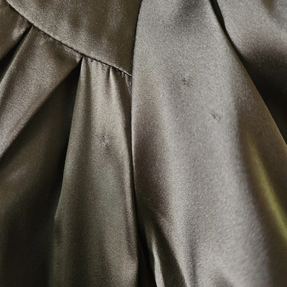 To The Max Silky Lightweight Chocolate Brown Midi Dress Large - Picture 6 of 10